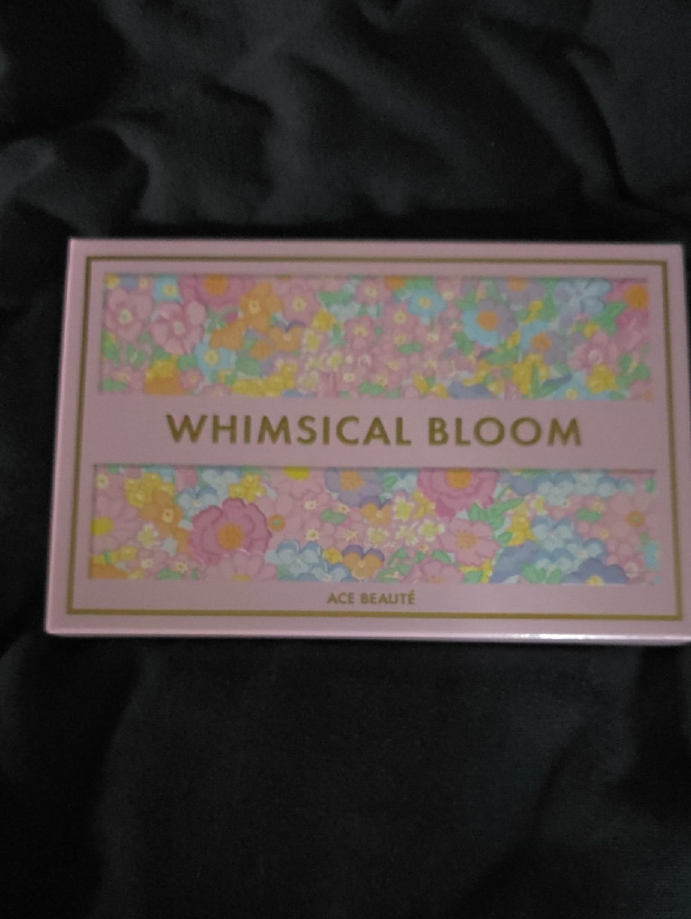 Ace Beauté Whimsical Bloom Eyeshadow Palette — Pink, Yellow, Blue, Purple